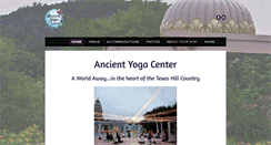 Desktop Screenshot of ancientyogacenter-event.com