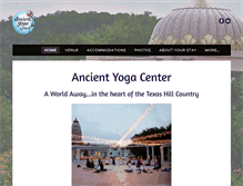 Tablet Screenshot of ancientyogacenter-event.com